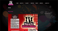 Desktop Screenshot of neetidreamndance.com